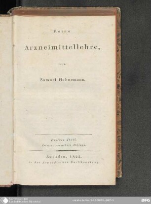 4: Reine Arzneimittellehre