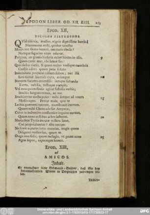 Epod. XII.