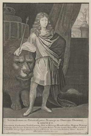 Bildnis des Carolus XI. von Schweden