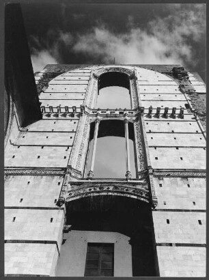 Fassade des Duomo Nuovo : Unvollendete Fassade des Duomo Nuovo in Siena