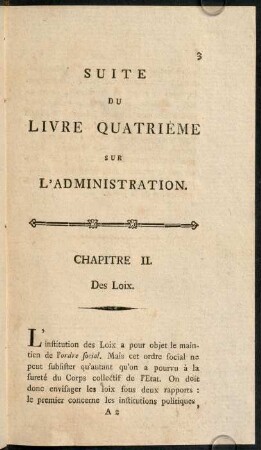 3-164, Chapitre II.