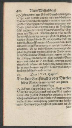 Das LXVI. Capitel.