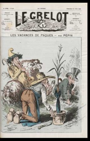 Les vacences de Pâques, par Pépin