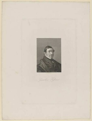 Bildnis des Gioacchino Rossini