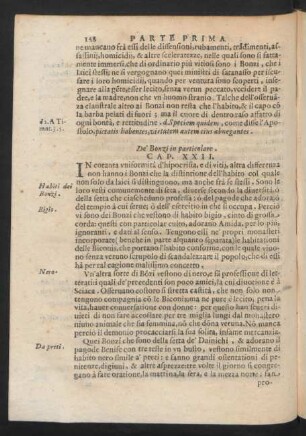 Cap. XXII. De' Bonzi in particolare