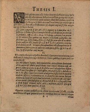Disp. de usucapionibus longi et longissimi temporis praescriptionibus