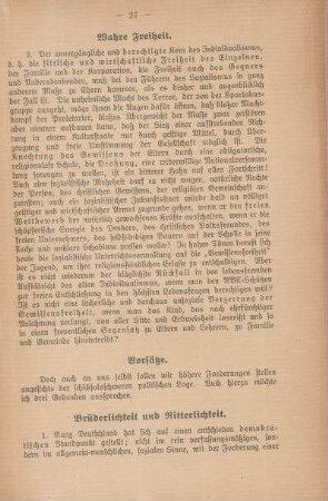 Wahre Freiheit