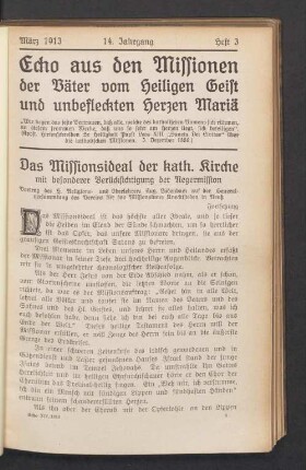 März 1913. Heft 3