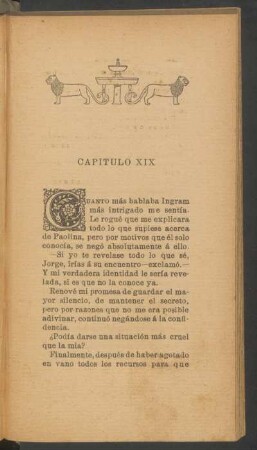 Capítulo XIX