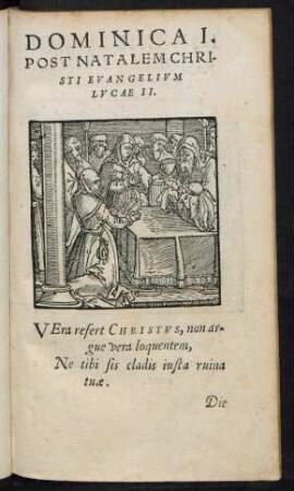 Dominica I. Post Natalem Christi ...