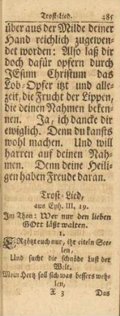 Trost-Lied