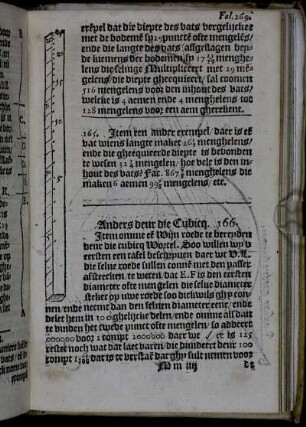 Een Cuqicq roede te maken - Anders deur die Cubicq. 166. [-] 168.