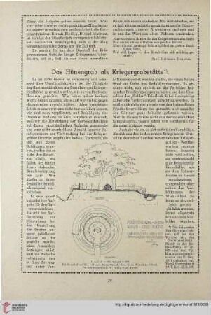 31: Das Hünengrab als Kriegergrabstätte