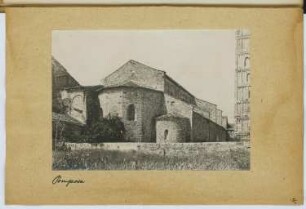Abtei, Pomposa: Ansicht (aus: Skizzen- und Fotoalbum 5)