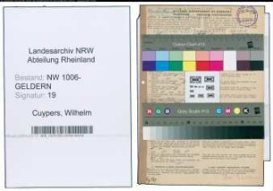 Entnazifizierung Wilhelm Cuypers , geb. 07.08.1912 (Schriftleiter)