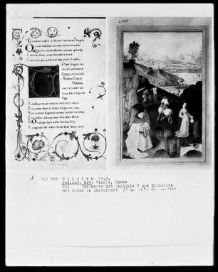Vergil, Opera — Autor in Landschaft