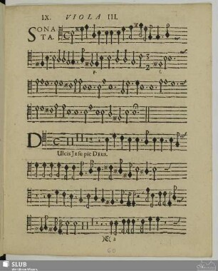 IX. Dulcis Jesu pie Deus