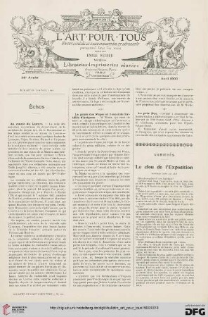 No 172 (Avril 1900)