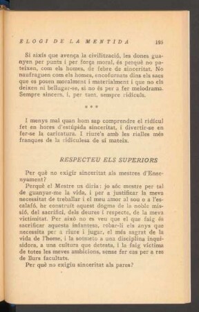 Respecteu els superiors