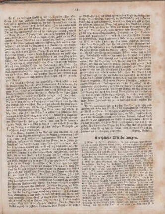 511-512 Kirchliche Mittheilungen