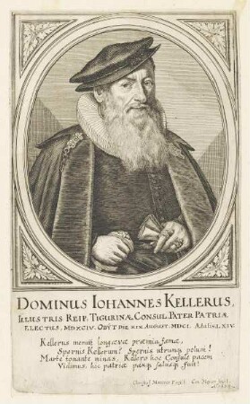 Bildnis des Johannes Kellerus