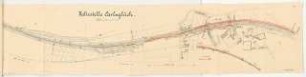 Überholgleis Monatskonkurrenz November 1913: Lageplan 1:1000; Maßstabsleiste