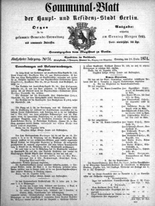 1874,51: No. 51, 20. Dezember 1874