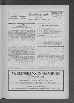 Versammlung des Eppendorfer Bürgervereins von 1875