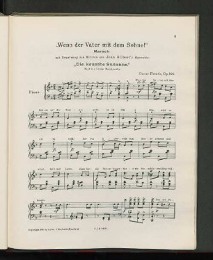 "Wenn der Vater mit dem Sohne!" Marsch