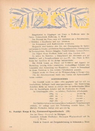 61. Rudolph Koepp & Co., Commanditgesellschaft. (III.)