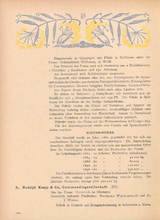 61. Rudolph Koepp & Co., Commanditgesellschaft. (III.)