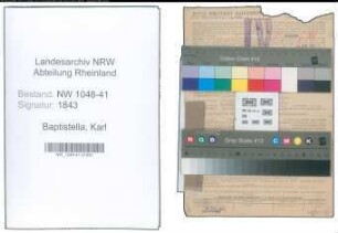 Entnazifizierung Karl Baptistella , geb. 30.10.1886 (Polizist)