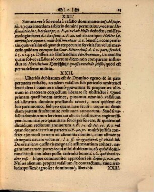 Discursum Feudalem De Jure Domini Ac Vasalli Mutuo