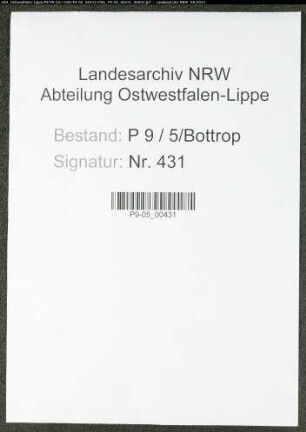 Namensverzeichnis Bottrop, Sterbefälle