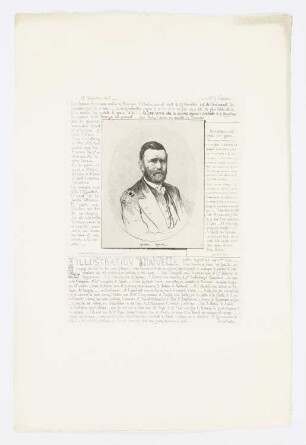Général Grant, aus: "L’Illustration Nouvelle"