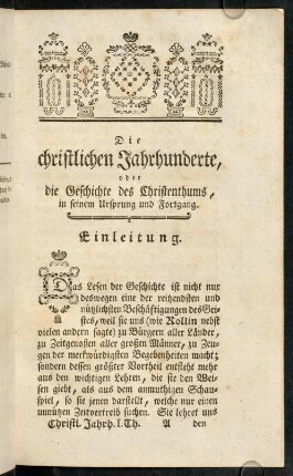 1-92, Einleitung.