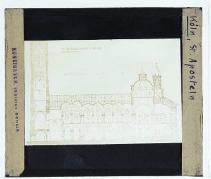 Köln, St. Aposteln : Längsschnitt