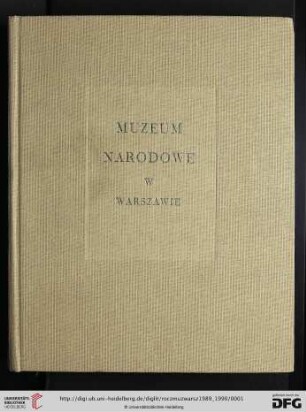 33-34: Rocznik Muzeum Narodowego w Warszawie