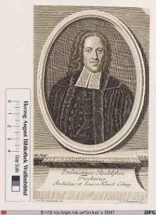 Bildnis Erdmann Rudolph Fischer