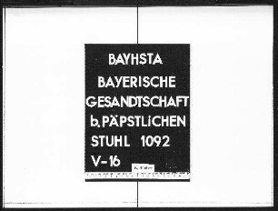 Schriftwechsel mit Karl Theodor Freiherrn von Hacke, kurpfälzischem Oberstjägermeister