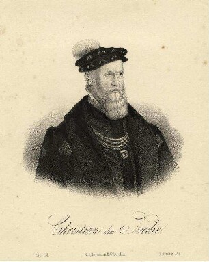 Bildnis von Christian III (1503-1559), König von Dänemark