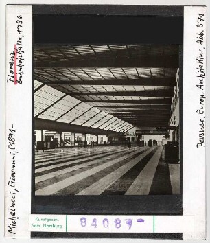Florenz: Bahnhof, 1934-1936