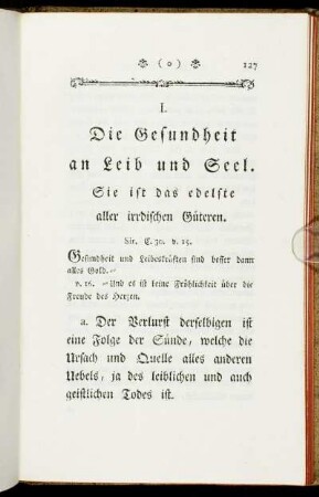 a. Der Verlurst derselbigen ist eine Folge der Sünde, welche die Ursach und Quelle alles anderen Uebels, ja des leiblichen und auch geistlichen Todes ist.