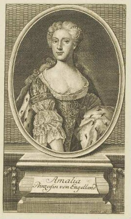 Bildnis der Amalia, Prinzessin von Engelland