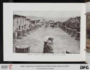 Pompei - Basilica - Edifizio ove si rendeva la giustizia