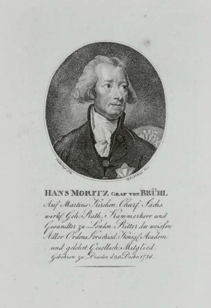 Bildnis Hans Moritz Graf von Brühl