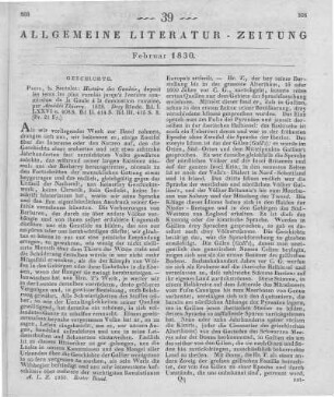 Thierry, A.: Histoire des Gaulois. Depuis les temps les plus reculés jusqu'à l'entière soumission de la Gaule à la domination romaine. Paris: Sautelet 1828
