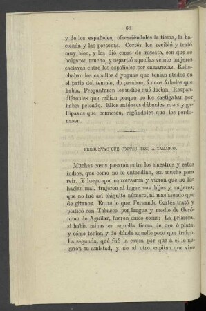 Preguntas Que Cortes Hizo A Tabasco