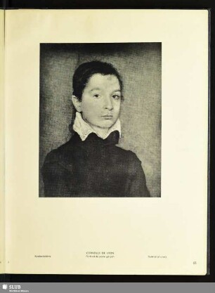 Corneille De Lyon - Knabenbildnis