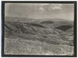 Blick in das Punaland von San Pedro, Provinz Azurduy
